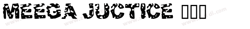 Meega Juctice字体转换